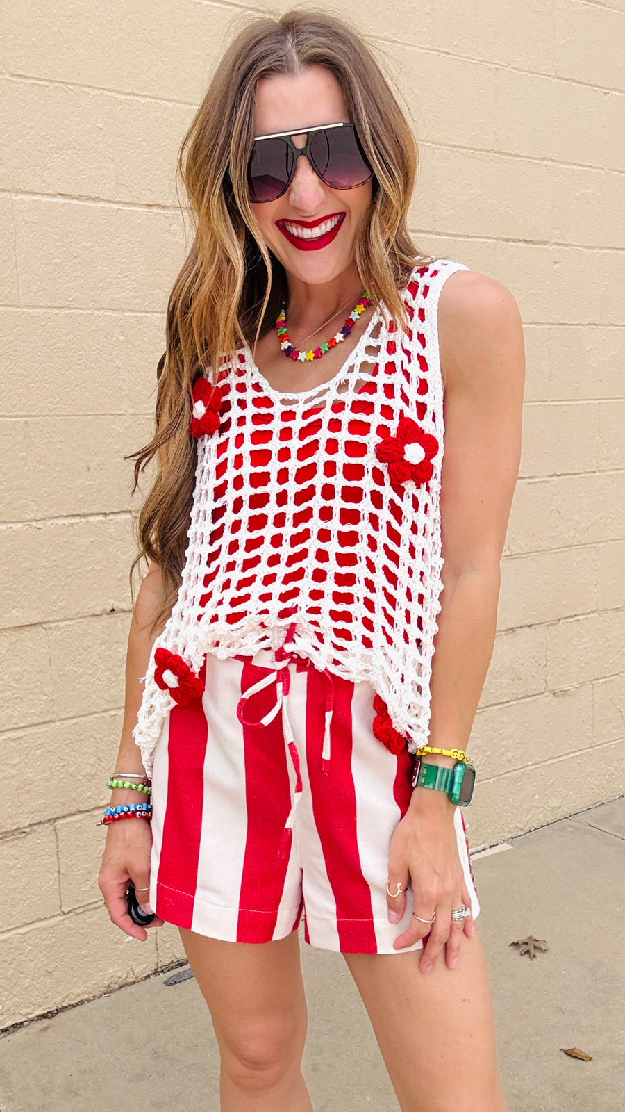 Roselle Crochet Top