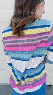 Serene Waves Knit Cardigan