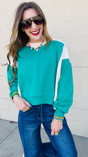 Dynamic Stripe Sweatshirt!