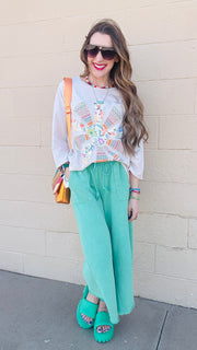 Sunshine Bloom Patch Tee