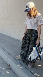 Stealth Mode Wide Barrel Leg Camo Pants