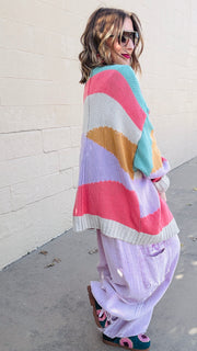 Colors of the Wind Knit Cardigan