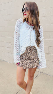 Enchanted Lace Hooded Top