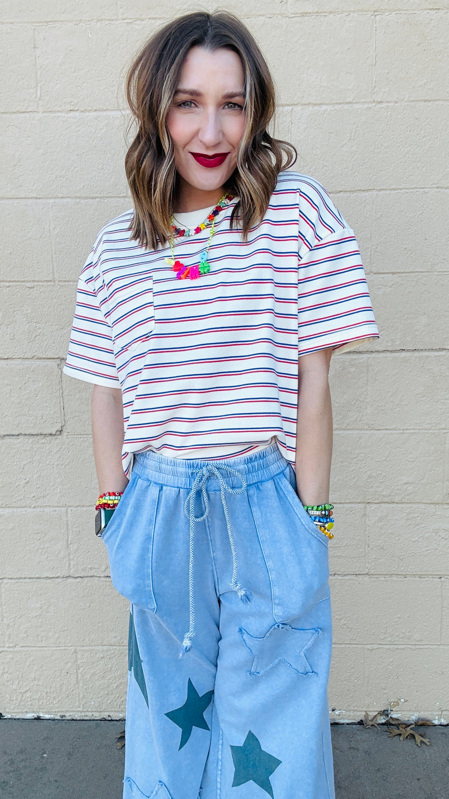 American Honey Striped T-Shirt