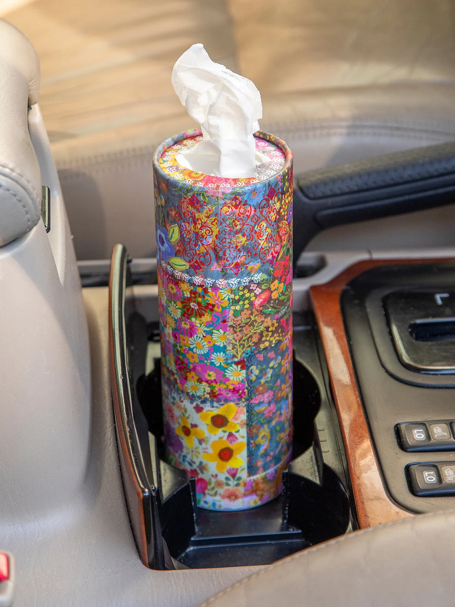 Floral Freshness Car Tissues- Patchwork