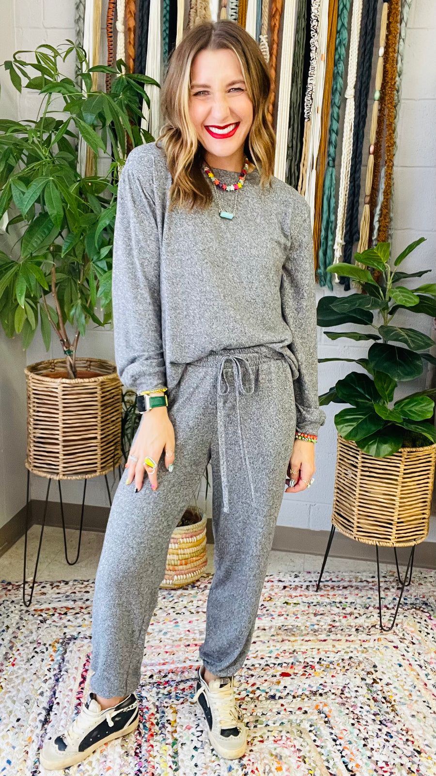 Andi Soft Long Sleeve And Jogger Set