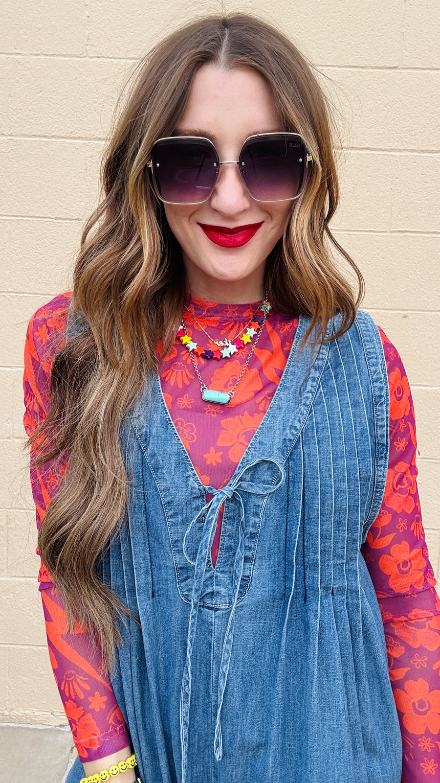Easy Vibe Denim Romper