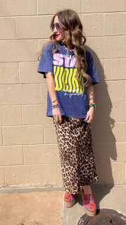 Stay Weird Acid Wash Tee