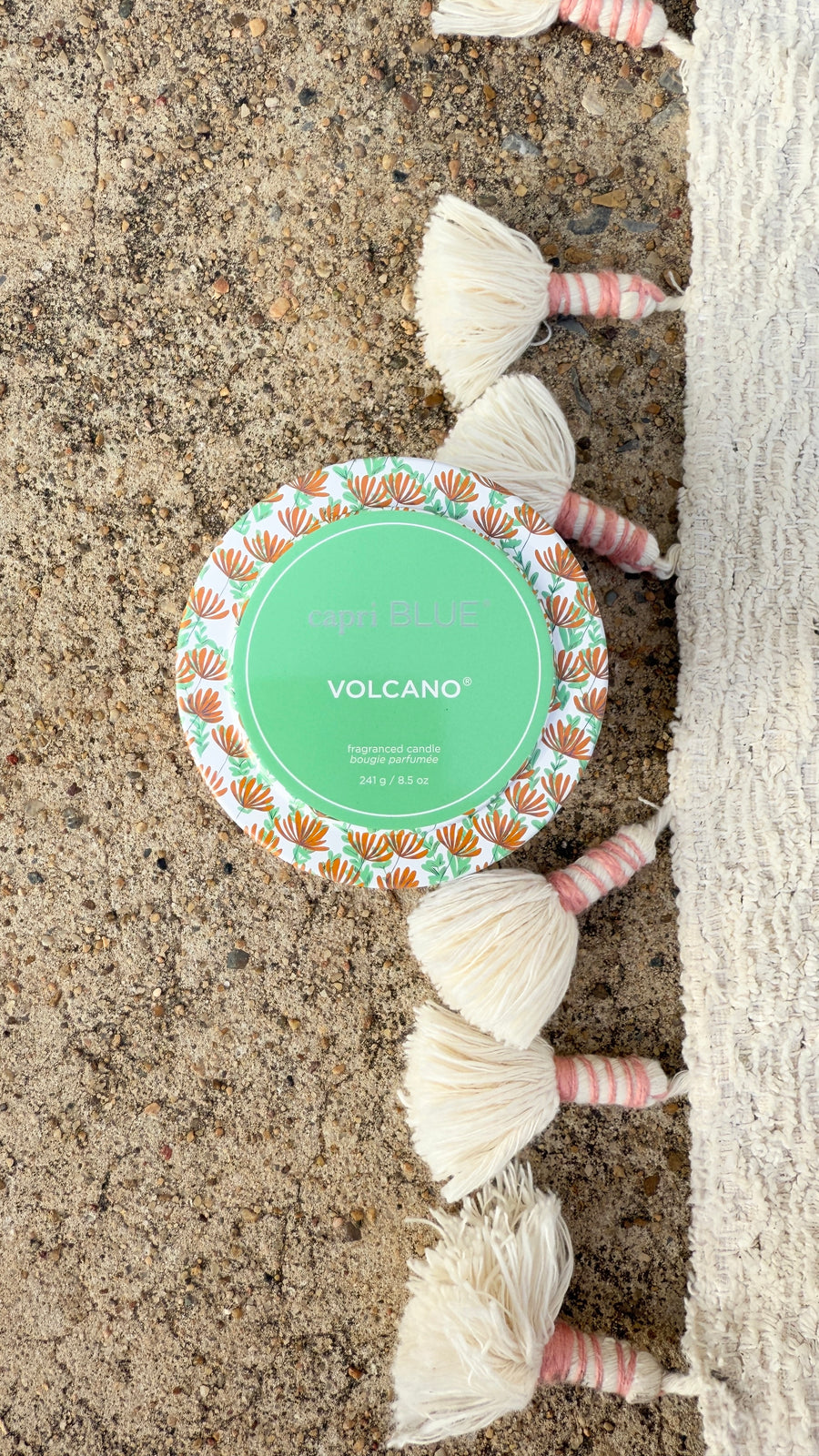 Volcano Pattern Play Travel Tin Candle, 8.5 oz