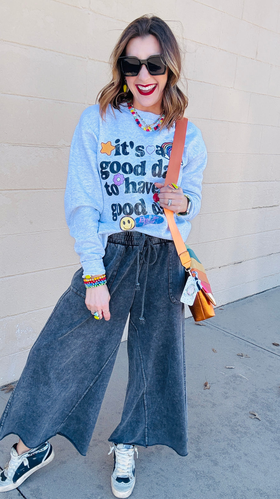 Good Day Graphic Sweatshirt