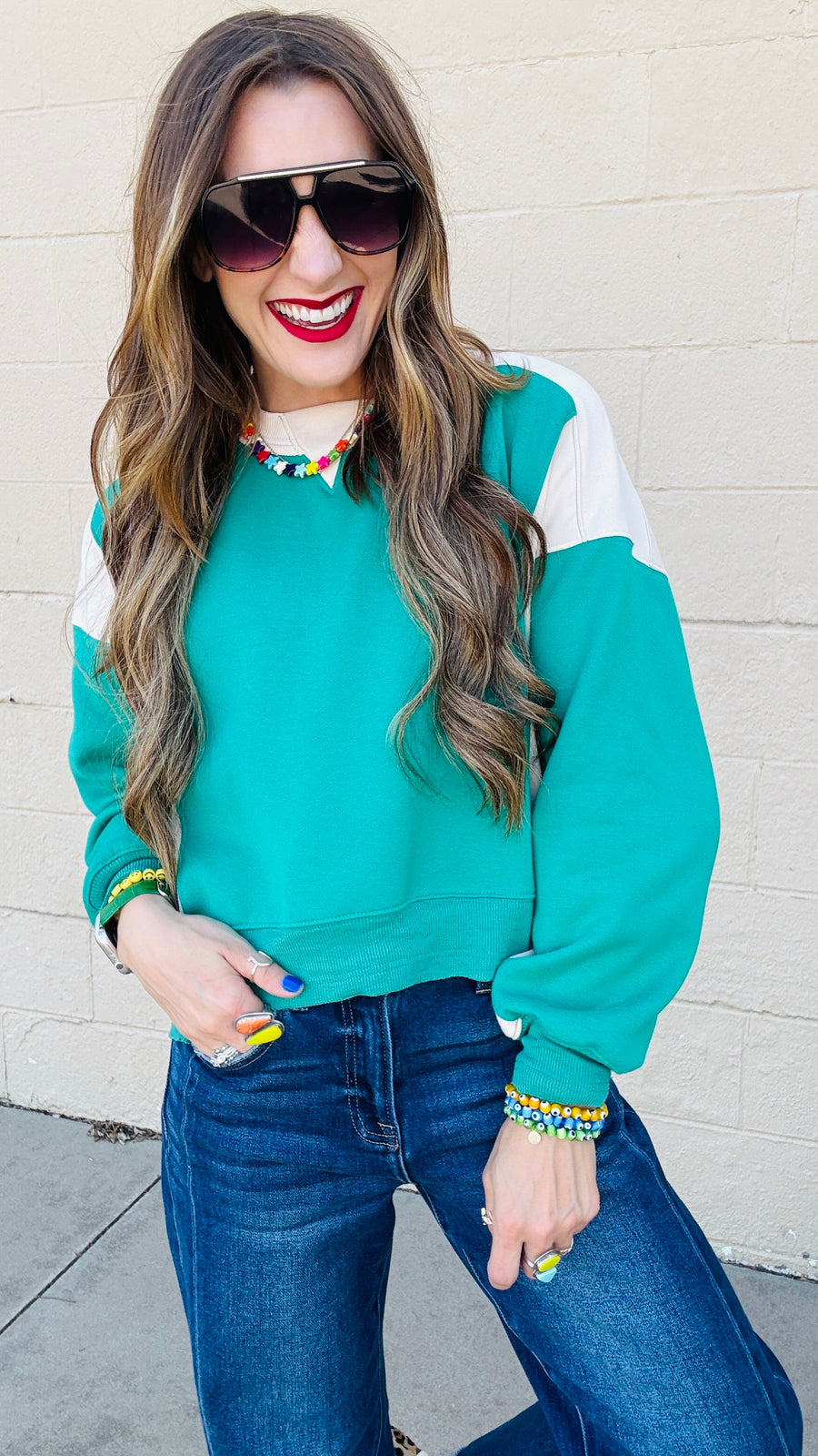 Dynamic Stripe Sweatshirt!