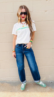 Lucky Girl Graphic Tee