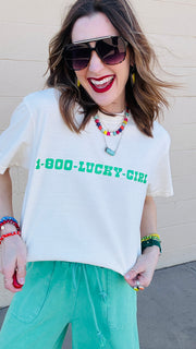 Lucky Girl Graphic Tee