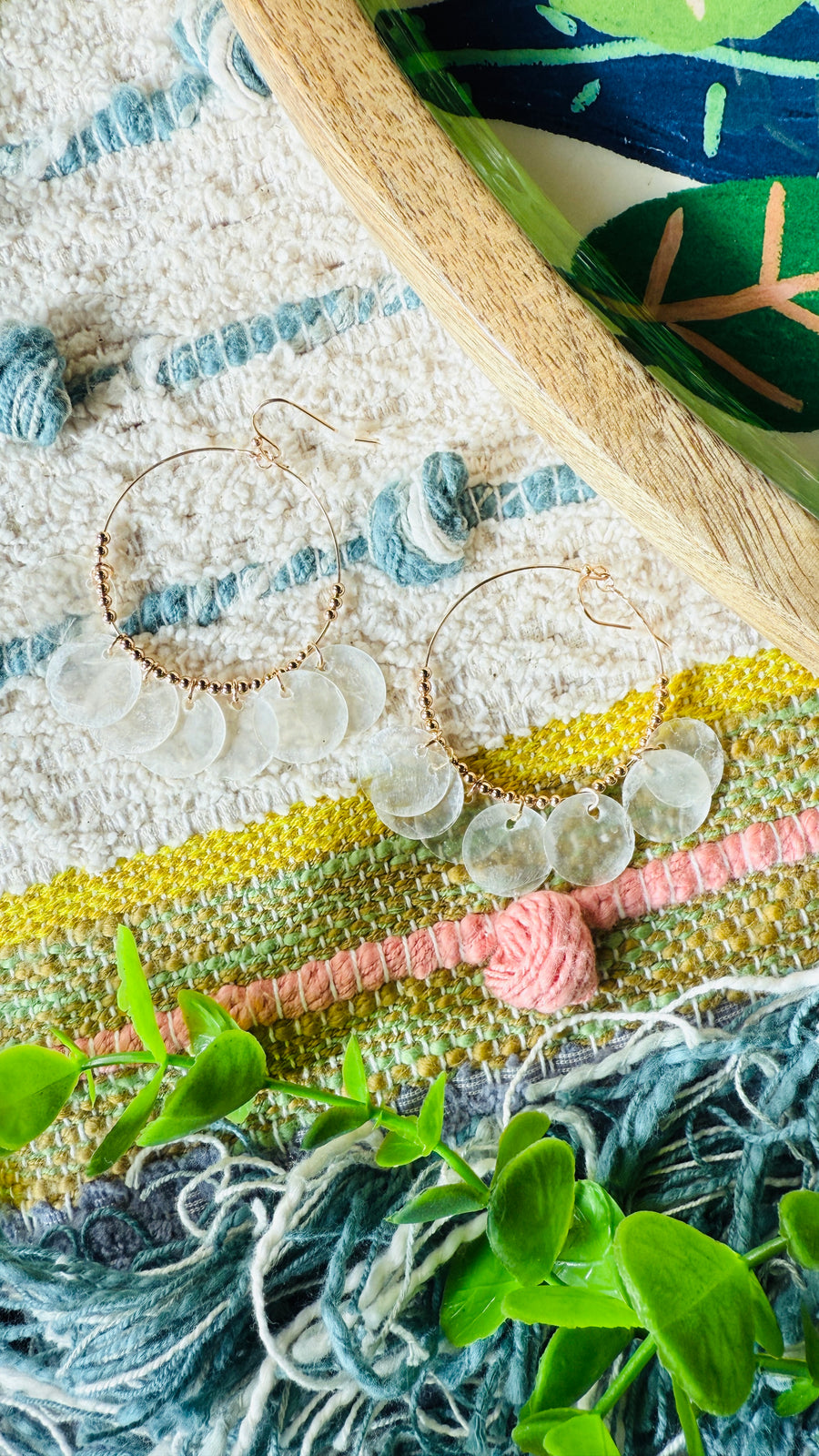 Coastal Glow Gold Earrings