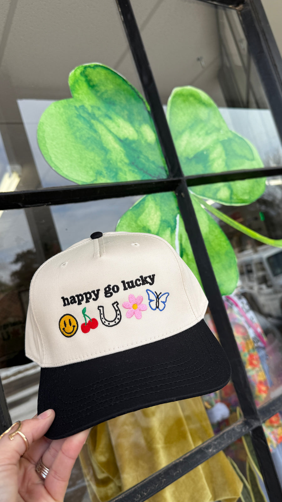 Happy Go Lucky Trucker Hat