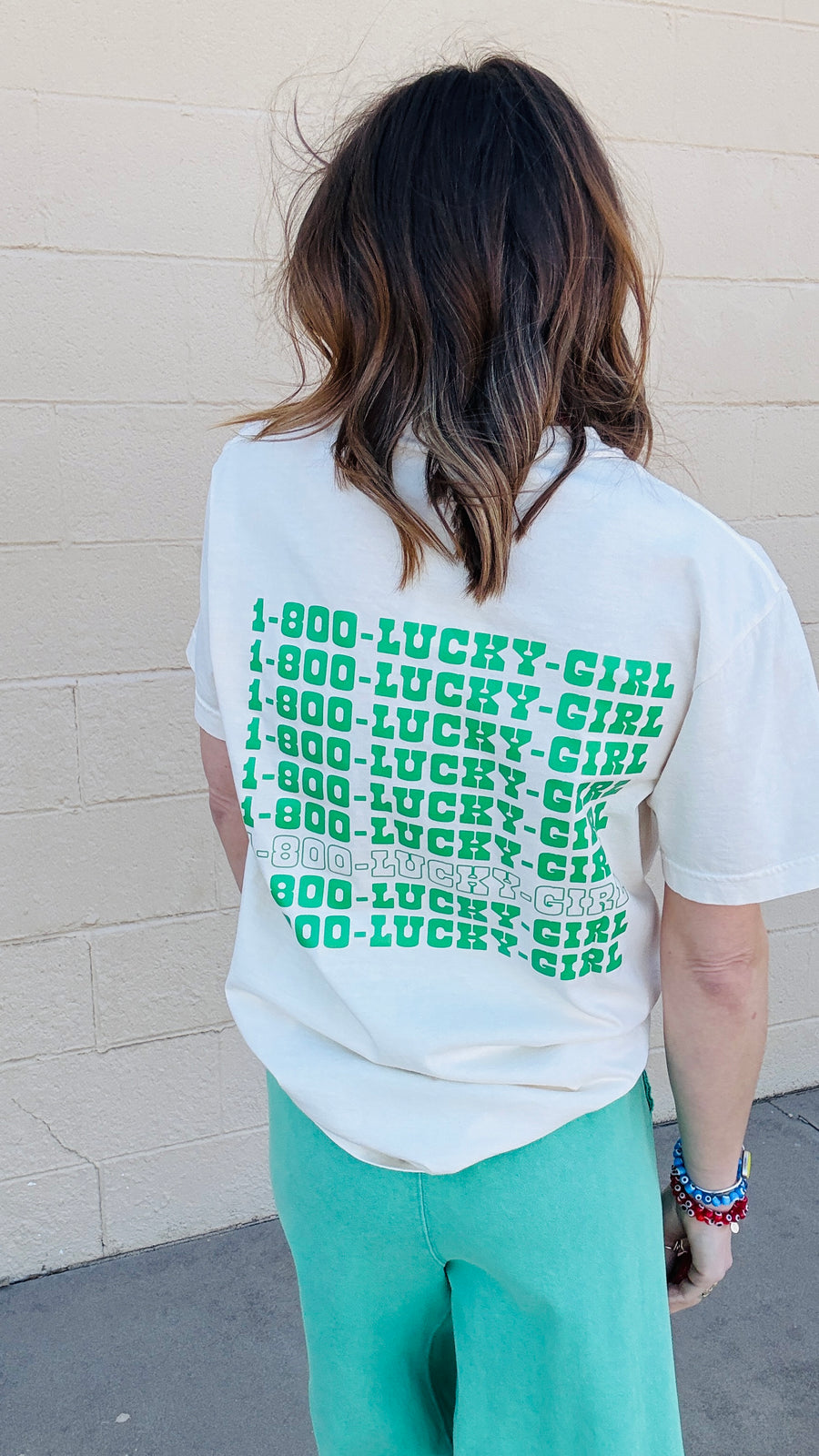 Lucky Girl Graphic Tee