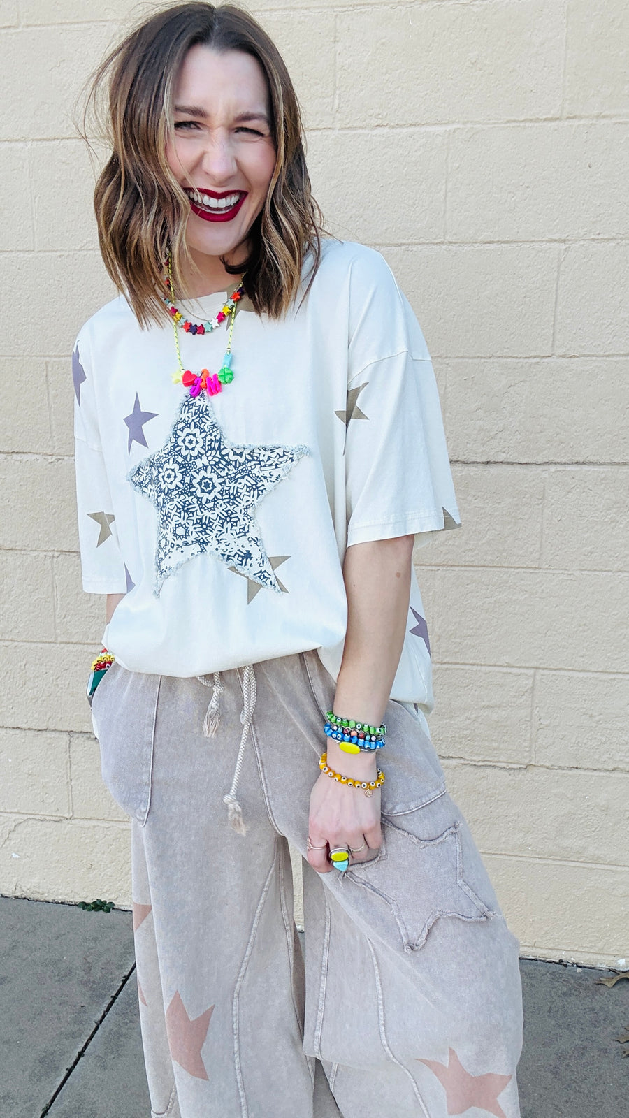 Stellar Style Patchwork Tee