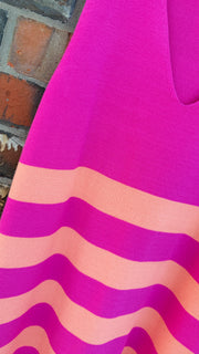 Citrus Pop Sweater Dress