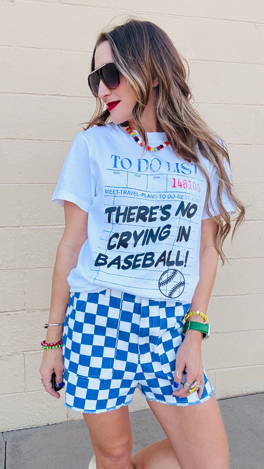 No Crying in Baseball Tee