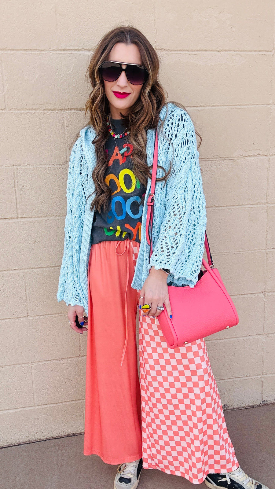 Skyline Breeze Crochet Cardigan-Baby Blue