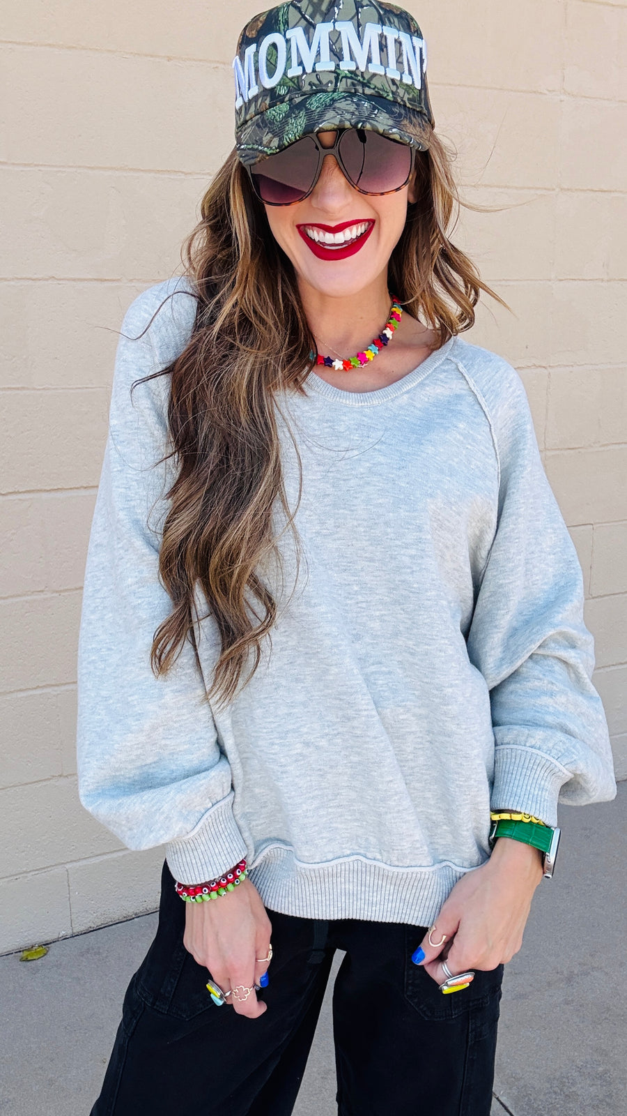 Cloud Comfort Pullover- Heather Oatmeal