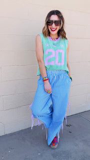 Sail Away Striped Pants