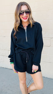 Zipline Cropped Pullover
