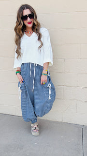 Breezy V-Neck Sweater