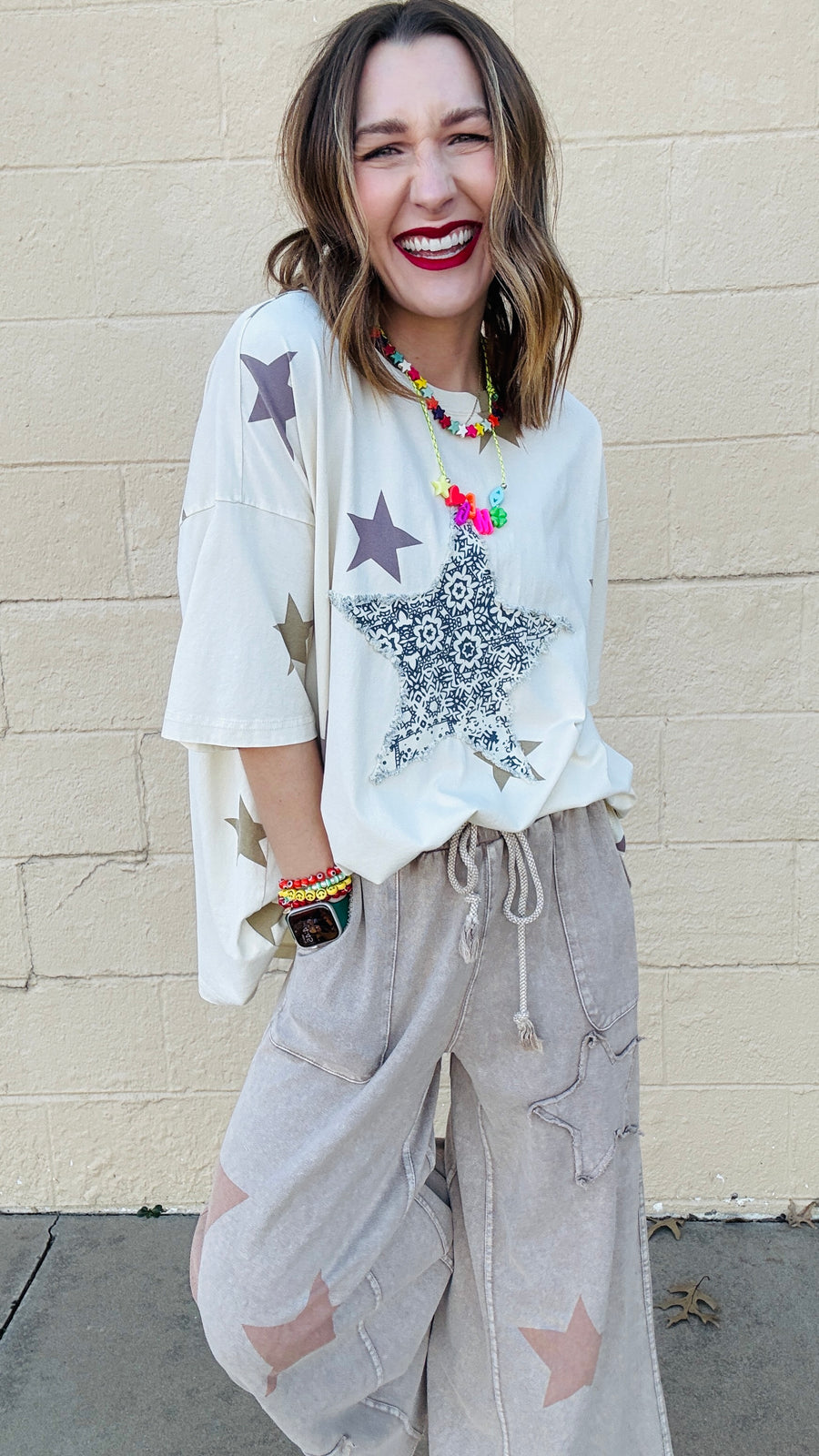 Stellar Style Patchwork Tee