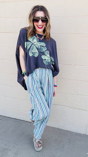 Sundrenched Striped Pants