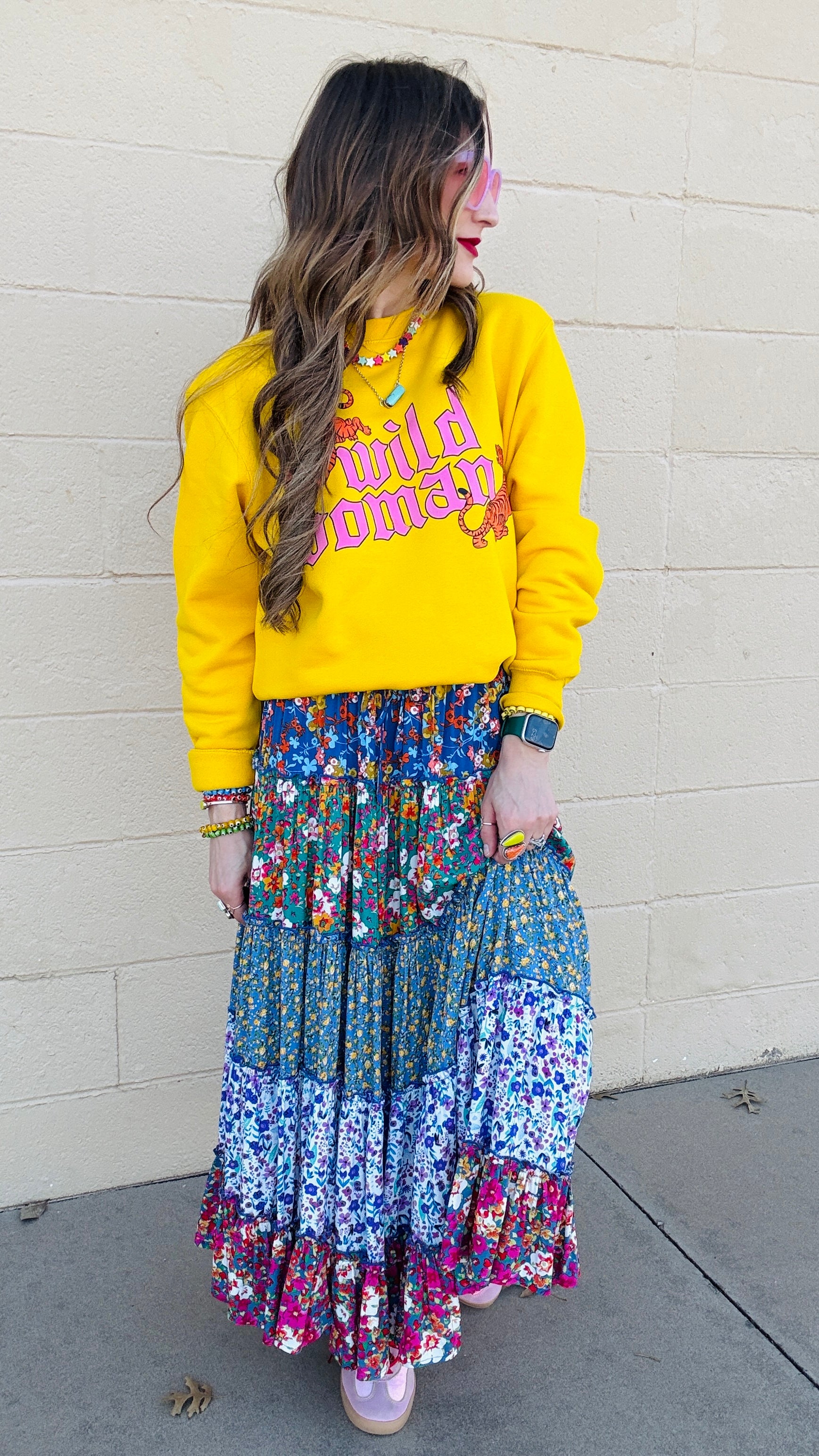 Wildflower Whimsy Maxi Skirt
