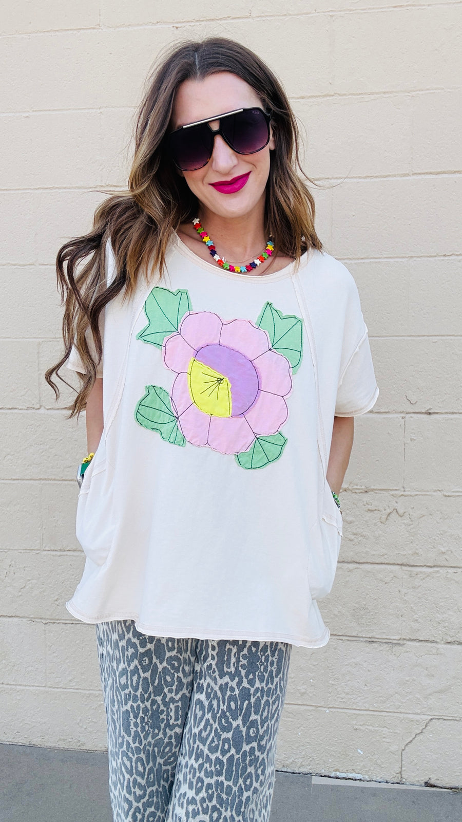 Bloom Boxy Pocket Tee