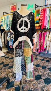 Sunset Mosaic Cropped Pants