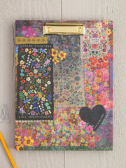 Marley Floral Patchwork Clipfolio