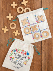 Wooden Tic Tac Toe Set