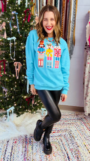 The Nutty Nutcracker Pullover