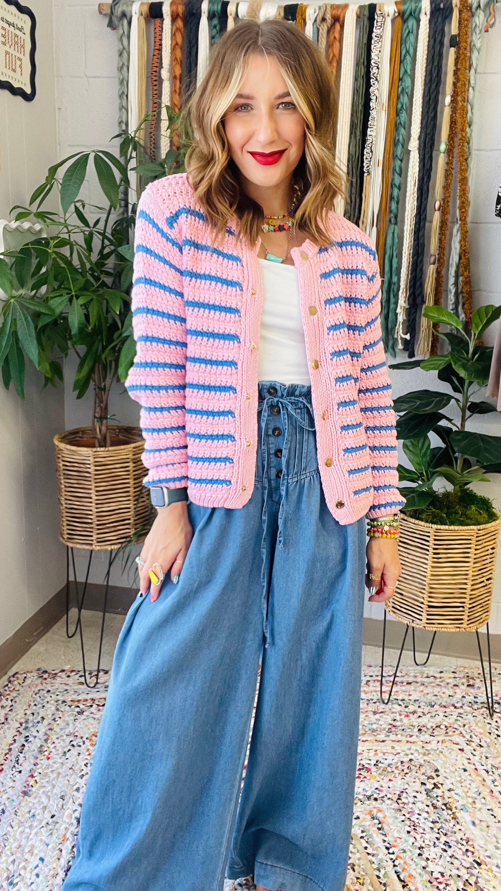 Cotton Candy Cutie Knit Cardigan