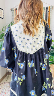 Ophelia Mixed Floral Print Dress