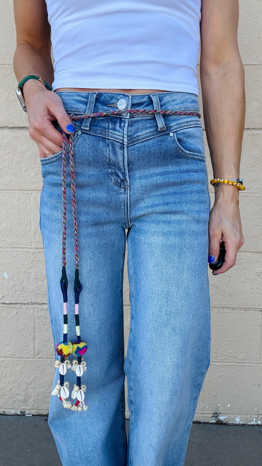 Coastal Breeze Rope Belt