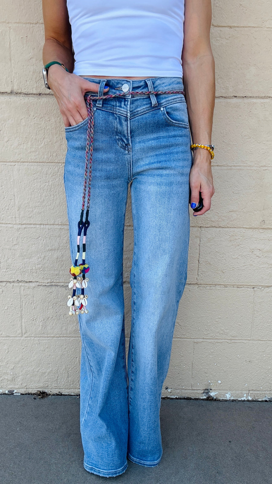 Coastal Breeze Rope Belt