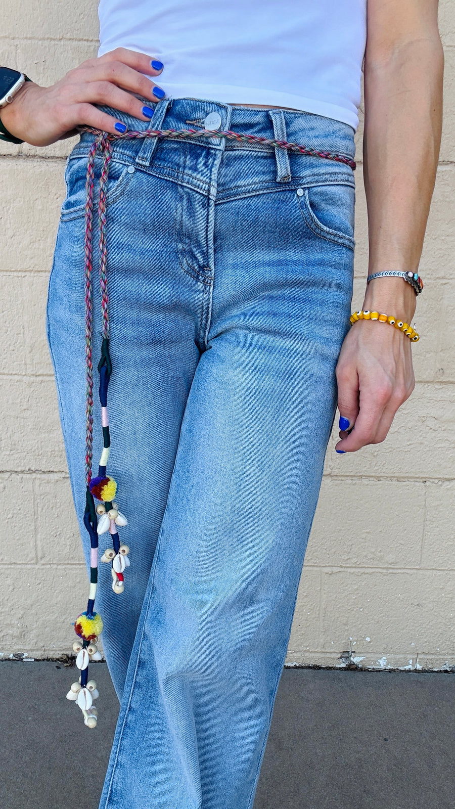 Coastal Breeze Rope Belt