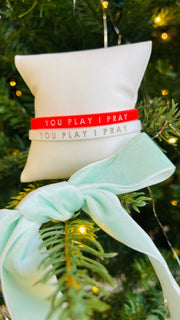 You Play, I Pray Team Silicone Spirit Bracelets - 3 Colors