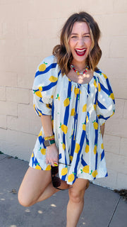 When Life Gives You Lemons Flowy Romper