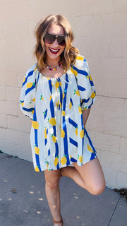 When Life Gives You Lemons Flowy Romper