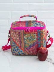 Lunch To Go Multicolor Floral Lunch Tote