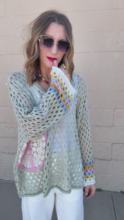 Serenity Stitch Crochet Tunic