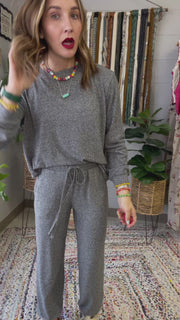 Andi Soft Long Sleeve And Jogger Set