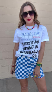 No Crying in Baseball Tee