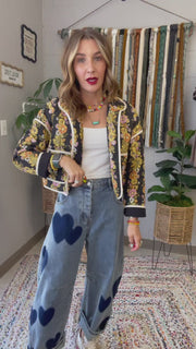 Rylee Floral Printed Jacket