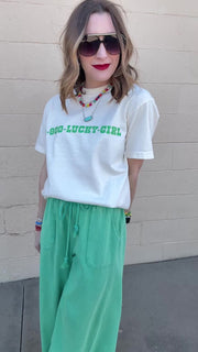 Lucky Girl Graphic Tee